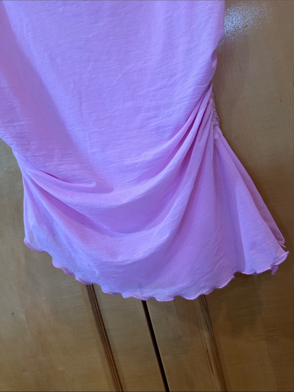 Free People Pink Sleeveless Draped Tank - Picture 6 of 9